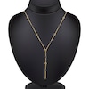 Thumbnail Image 3 of Pnina Tornai Black Diamond Y Necklace 1/2 ct tw 14K Round/Radiant-cut Yellow Gold