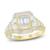 Thumbnail Image 1 of Pnina Tornai Diamond Baguette & Round-Cut Multi-Stone Engagement Ring 1-3/8 ct tw 14K Yellow Gold