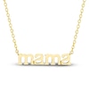 Thumbnail Image 1 of &quot;Mama&quot; Necklace 10K Yellow Gold 18&quot;