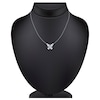 Thumbnail Image 4 of Pnina Tornai Pear-Shaped & Marquise Lab-Created Diamond Butterfly Necklace 2 ct tw 14K White Gold 18&quot;