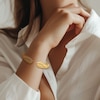 Thumbnail Image 3 of Blue Nile X Jared Teardrop Open Bangle Bracelet 14K Yellow Gold