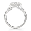 Thumbnail Image 2 of J'Lure Lab-Created Diamond Lozenge Step-Cut Engagement Ring 1-3/8 ct tw 18K White Gold