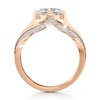 Thumbnail Image 2 of J'Lure Lab-Created Diamond Radiant Brilliant-Cut Engagement Ring 2-3/8 ct tw 18K Rose Gold