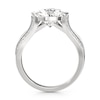 Thumbnail Image 2 of J'Lure Lab-Created Diamond Trillion Curved Brilliant-Cut Engagement Ring 3-3/8 ct tw 18K White Gold