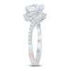 Thumbnail Image 2 of Pnina Tornai Round-Cut Lab-Created Diamond Bypass Ring 2 ct tw 14K White Gold