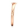 Thumbnail Image 3 of J'Lure Lab-Created Diamond Wedding Band 1/20 ct tw 18K Rose Gold