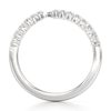 Thumbnail Image 2 of J'Lure Lab-Created Diamond Contour Wedding Band 1/3 ct tw 18K White Gold