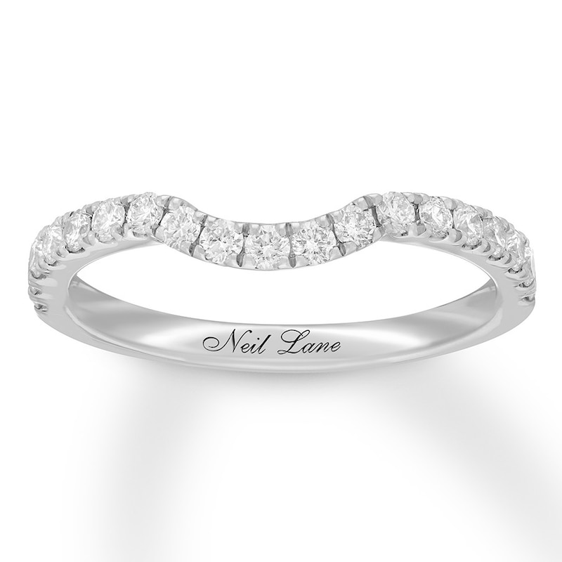 Main Image 1 of Neil Lane Wedding Band 3/8 ct tw Diamonds 14K White Gold