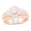 Thumbnail Image 0 of Diamond Bridal Set 1 ct tw Round 14K Rose Gold