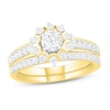 Thumbnail Image 0 of Diamond Bridal Set 3/4 ct tw Round 14K Yellow Gold