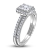 Thumbnail Image 2 of Diamond Bridal Set 5/8 ct tw Round 14K White Gold