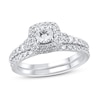 Thumbnail Image 1 of Diamond Bridal Set 1-1/4 ct tw Round 14K White Gold