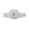 Thumbnail Image 3 of Diamond Bridal Set 1-1/4 ct tw Round 14K White Gold