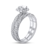 Thumbnail Image 2 of Diamond Bridal Set 1-3/8 ct tw Round 14K White Gold