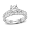 Thumbnail Image 0 of Diamond Bridal Set 1-3/8 ct tw Round 14K White Gold