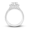 Thumbnail Image 2 of Diamond Bridal Set 1-5/8 ct tw Round 14K White Gold