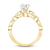 Thumbnail Image 2 of Diamond Bridal Set 7/8 ct tw Round 14K Yellow Gold