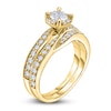 Thumbnail Image 2 of Diamond Bridal Set 1 ct tw Round 14K Yellow Gold