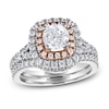 Thumbnail Image 1 of Diamond Bridal Set 1-1/2 ct tw Round 14K Two-Tone Gold