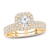 Thumbnail Image 1 of Diamond Bridal Set 3/4 ct tw Round 14K Yellow Gold