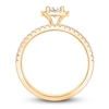 Thumbnail Image 3 of Diamond Bridal Set 3/4 ct tw Round 14K Yellow Gold