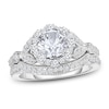 Thumbnail Image 1 of Diamond Bridal Set 1-5/8 ct tw Round 14K White Gold