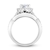 Thumbnail Image 3 of Diamond Bridal Set 1-5/8 ct tw Round 14K White Gold