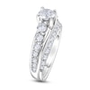 Thumbnail Image 2 of Diamond Bridal Set 1-3/8 ct tw Round 14K White Gold