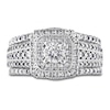 Thumbnail Image 3 of Diamond Bridal Set 1-3/4 ct tw Round 14K White Gold