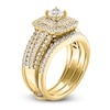 Thumbnail Image 2 of Diamond Bridal Set 1-3/4 ct tw Round 14K Yellow Gold