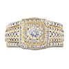 Thumbnail Image 3 of Diamond Bridal Set 1-3/4 ct tw Round 14K Yellow Gold