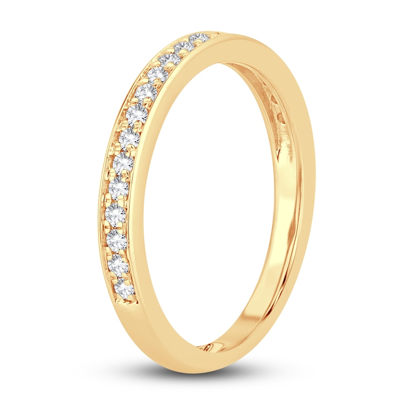 Diamond Anniversary Band 1/5 ct tw Round 14K Yellow Gold