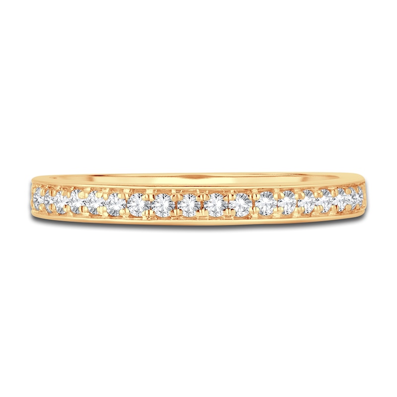 Diamond Anniversary Band 1/5 ct tw Round 14K Yellow Gold