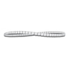 Thumbnail Image 2 of Diamond Twisted Bangle Bracelet 3 ct tw Round 14K White Gold