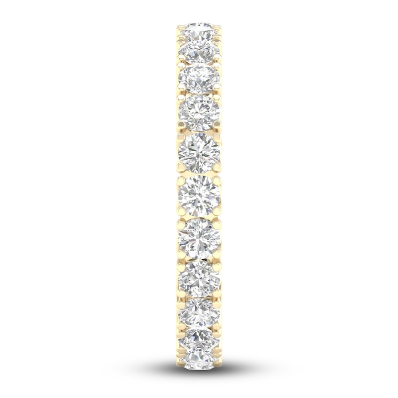 Diamond Eternity Band 2 ct tw Round 14K Yellow Gold