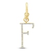 Thumbnail Image 0 of Charm'd by Lulu Frost Diamond Letter F Charm 1/15 ct tw Pavé Round 10K Yellow Gold