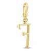 Thumbnail Image 1 of Charm'd by Lulu Frost Diamond Letter F Charm 1/15 ct tw Pavé Round 10K Yellow Gold