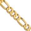 Thumbnail Image 1 of Solid Flat Figaro Chain Necklace 14K Yellow Gold 22&quot; 8.75mm