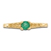 Thumbnail Image 3 of Natural Emerald Baby Ring 14K Yellow Gold