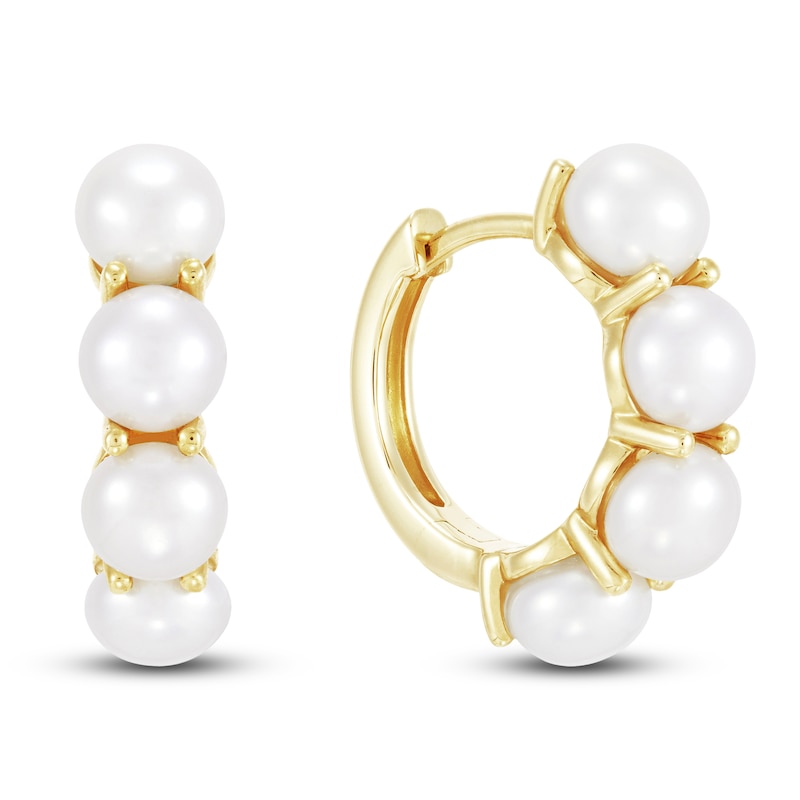 Freshwater Cultured Pearl Earrings 14K Yellow Gold | Jared