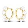 Thumbnail Image 5 of Freshwater Cultured Pearl Earrings 14K Yellow Gold