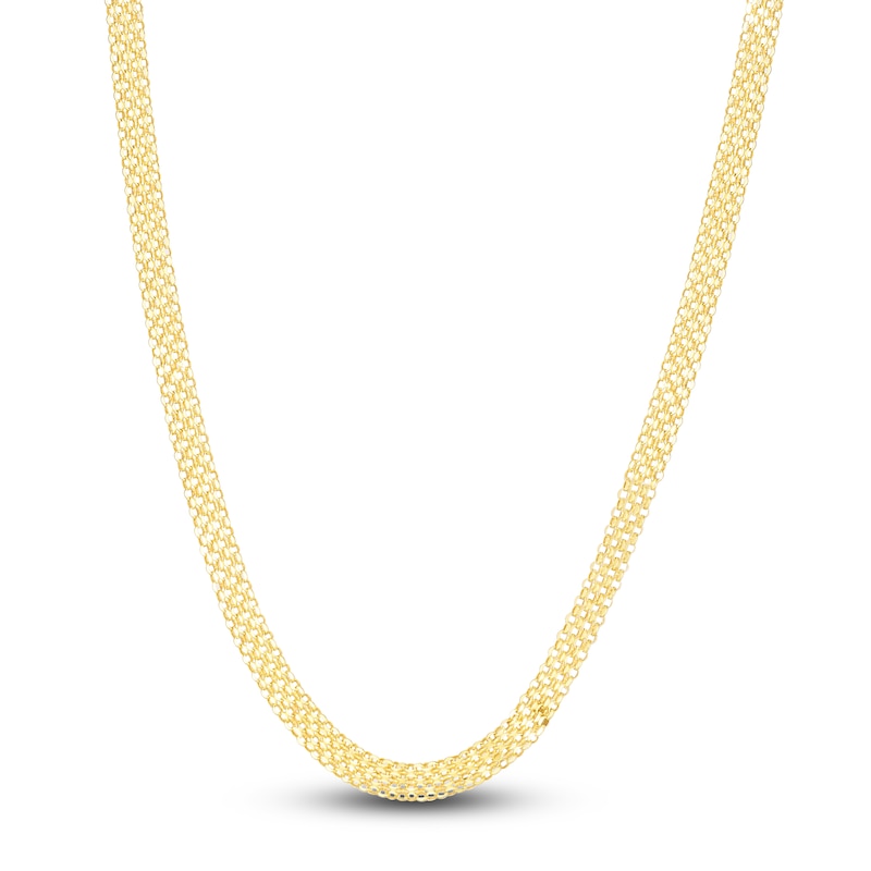 Main Image 1 of Bismark Chain Necklace 14K Yellow Gold 20&quot; 4.7mm