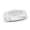 Thumbnail Image 0 of Men's Diamond Wedding Band 1/4 ct tw Round 14K White Gold