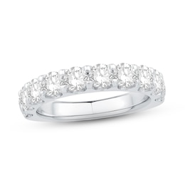 Diamond Anniversary Band 2 ct tw Round Platinum