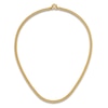 Thumbnail Image 4 of High-Polish Curb Chain Necklace 24K Yellow Gold 20&quot; 5.0mm