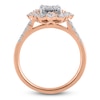 Thumbnail Image 2 of Baguette, Princess, Round & Marquise-Cut Diamond Ring 1 ct tw 14K Rose Gold