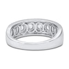 Thumbnail Image 3 of Round-Cut Diamond Multi-Row Ring 1/2 ct tw 14K White Gold