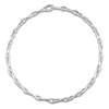 Thumbnail Image 1 of Italia D'Argento Semi-Solid Twist Link Necklace Sterling Silver 24&quot;