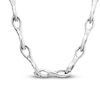 Thumbnail Image 2 of Italia D'Argento Semi-Solid Twist Link Necklace Sterling Silver 24&quot;