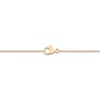 Thumbnail Image 3 of Children's Diamond Bunny Necklace 1/8 ct tw 14K Yellow Gold 13&quot;